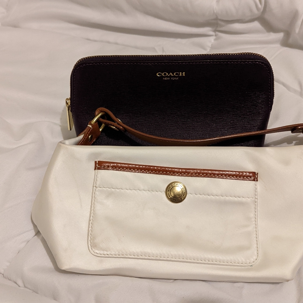 Lot of two Coach wallet/purses.